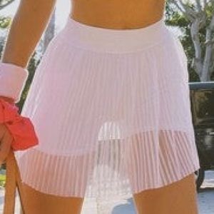 Alo Yoga Mesh Tennis Skirt